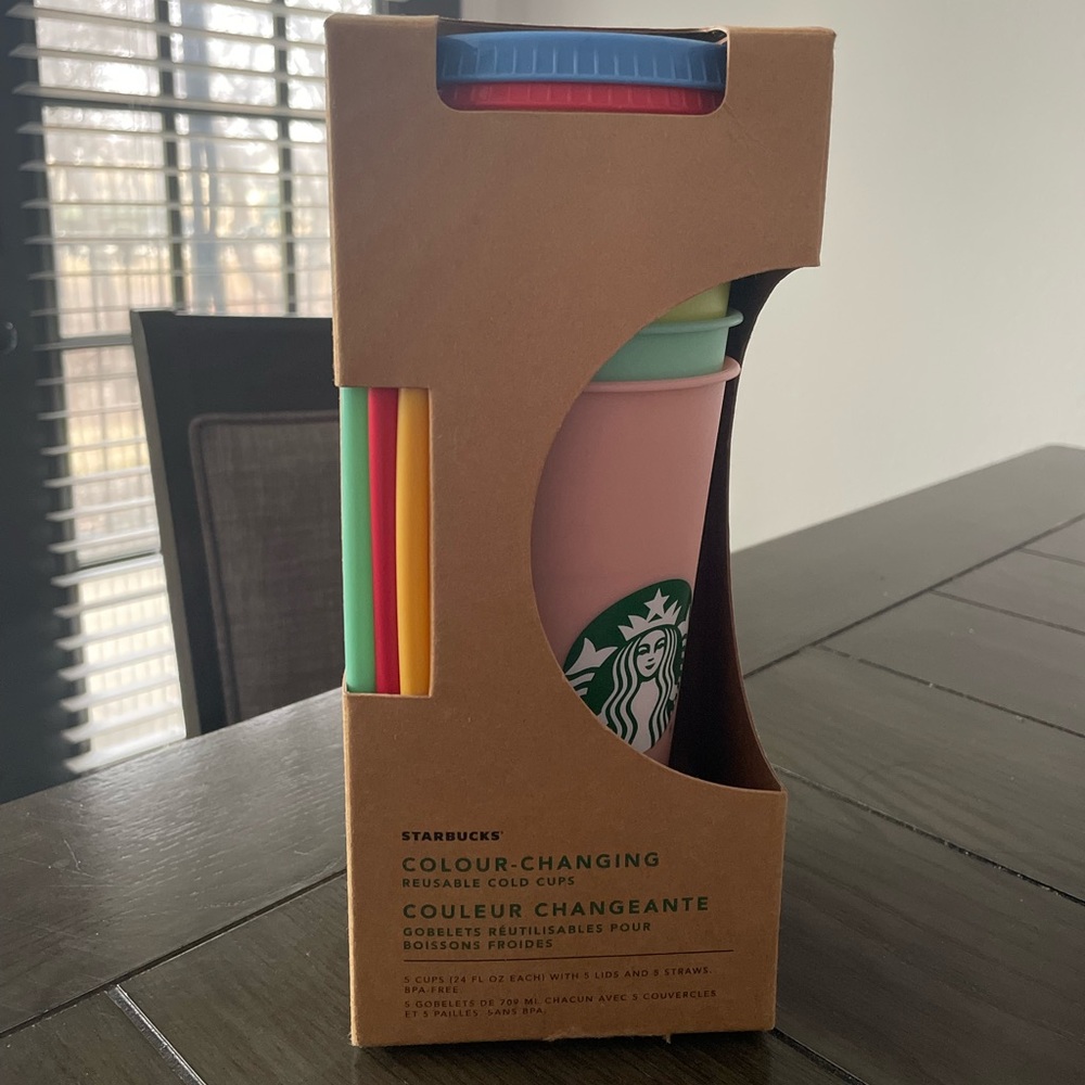 Starbucks Colour Changing Reusable Cold Cups